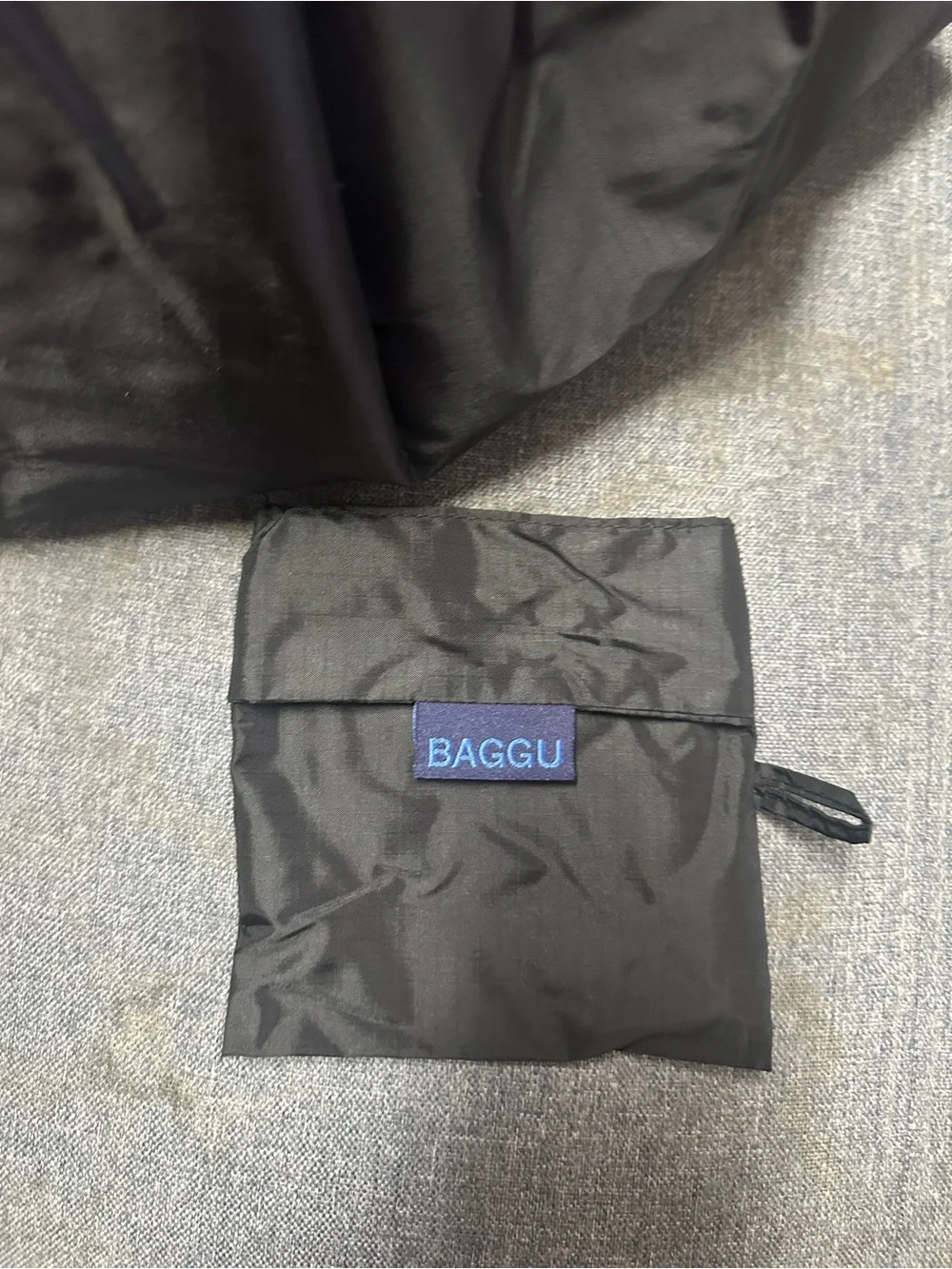 BAGGU Black Reusable Tote Bag